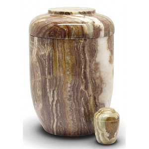 Natural Asian Marble Urn  